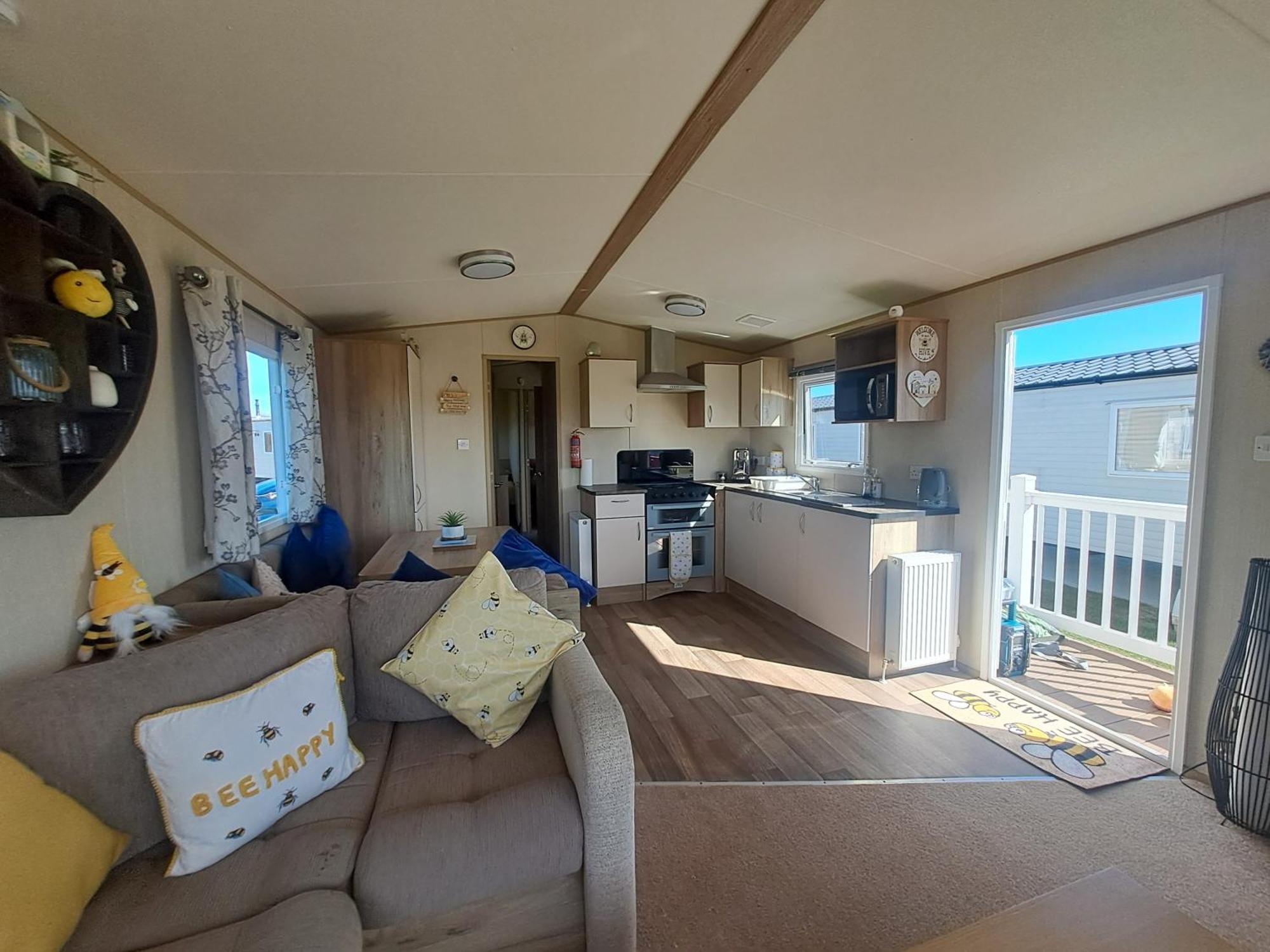 N & V Caravan Sand Le Mere Tunstall  Eksteriør bilde